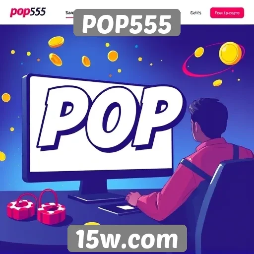 Análise do desempenho do site POP555 em jogos online