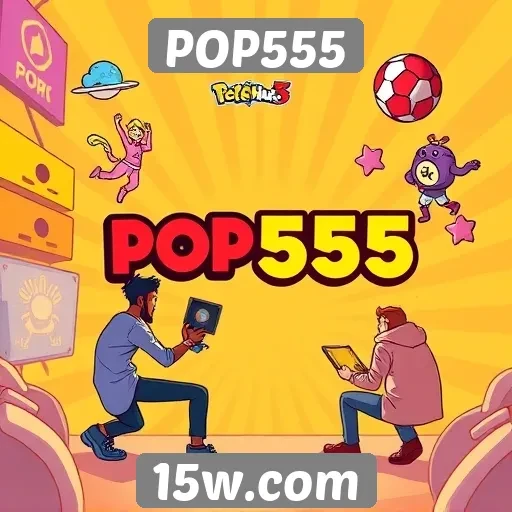 História do site de jogos POP555